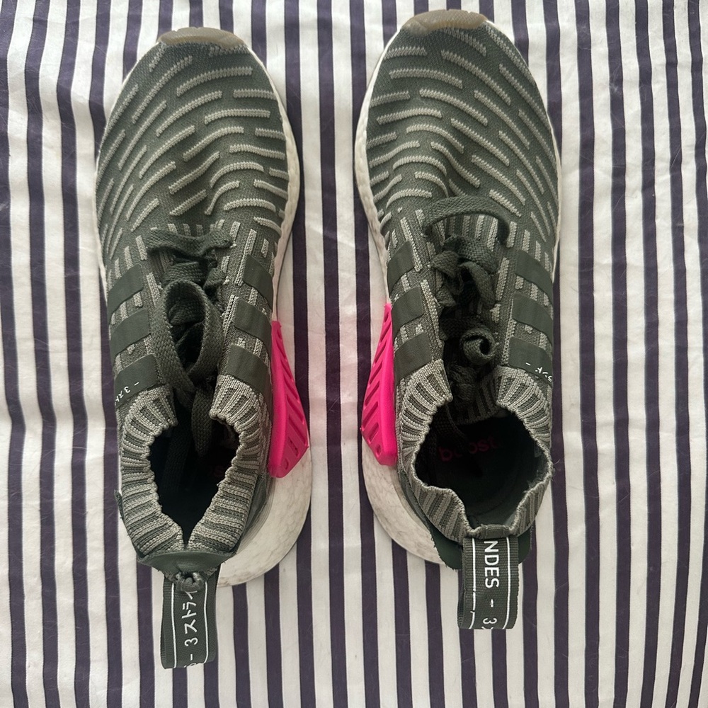 adidas Sneakers in Green and Pink